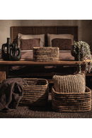 Rectangular Woven Abaca Basket Set (3) | dBodhi Caterpillar Ambang | Oroatrade.com