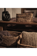 Rectangular Woven Abaca Basket Set (3) | dBodhi Caterpillar Ambang | Oroatrade.com