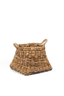 Brown Abaca Basket With Handle | dBodhi Gamalama | Oroatrade.com