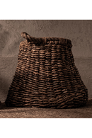 Brown Abaca Basket With Handle | dBodhi Gamalama | Oroatrade.com
