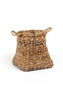Brown Abaca Basket With Handle | dBodhi Gamalama | Oroatrade.com