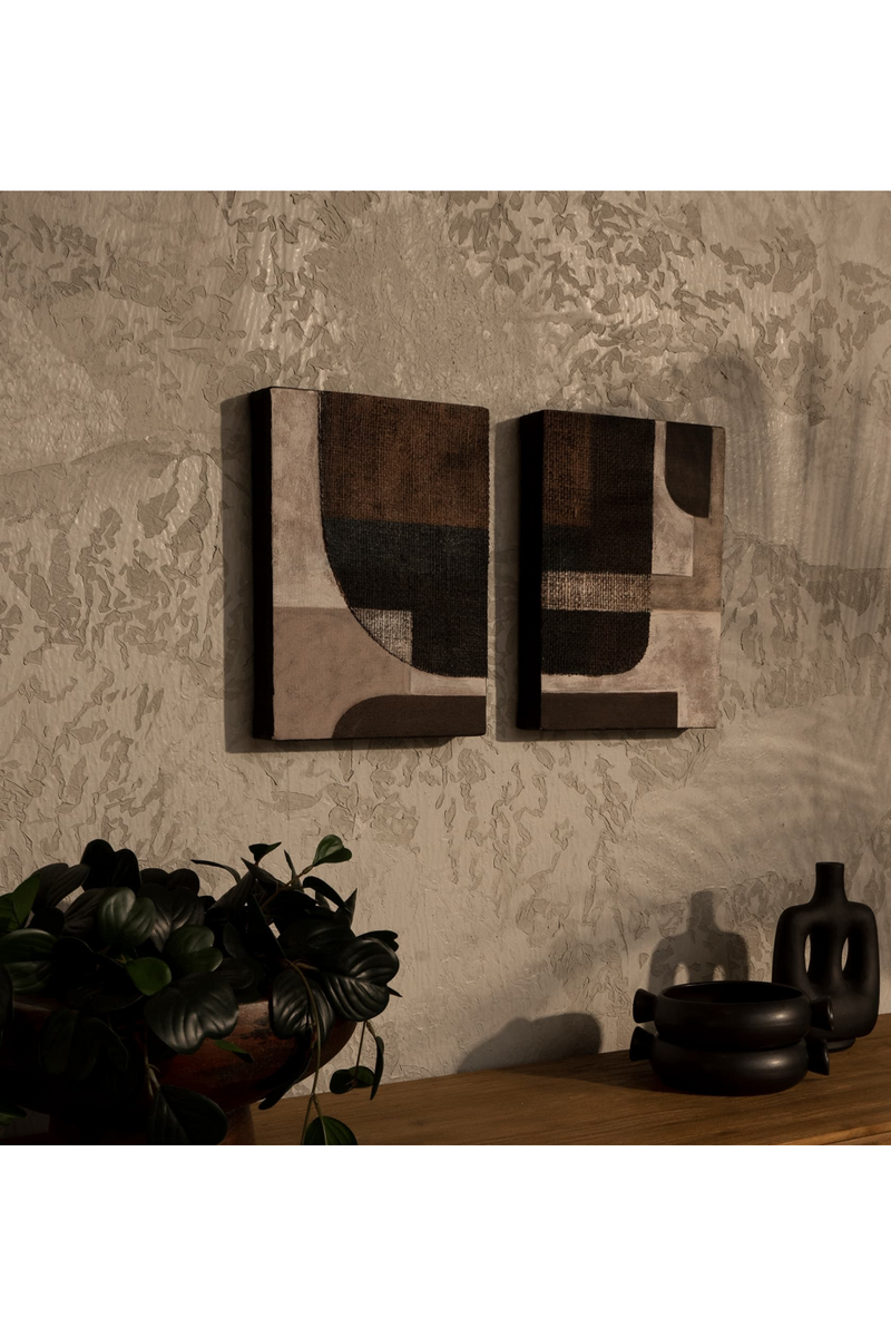 Geometrical Abstract Artwork Set (2) S | dBodhi Devotion - Balancing | Oroatrade.com