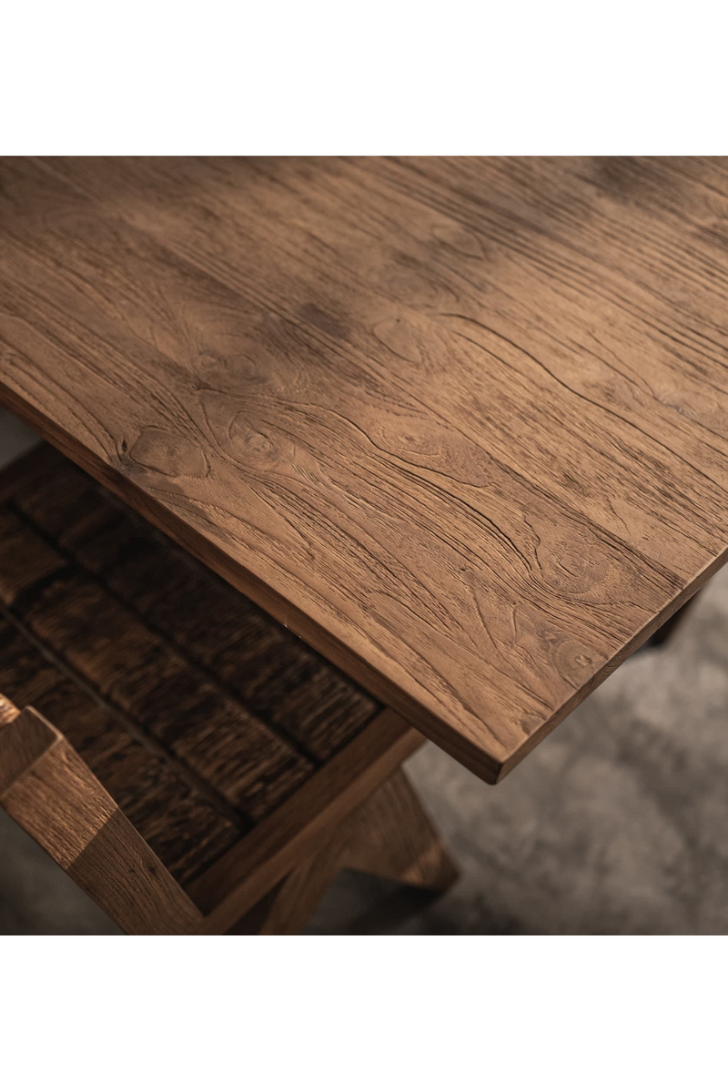 Natural Wooden Matrix Leg Dining Table | dBodhi Xono | Oroatrade.com