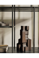 Contemporary Mahogany Sculpture | Ethnicraft Block | Oroatrade.com