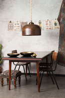 Dark Wooden Dining Chairs (4) | Dutchbone Scuola | Oroatrade.com