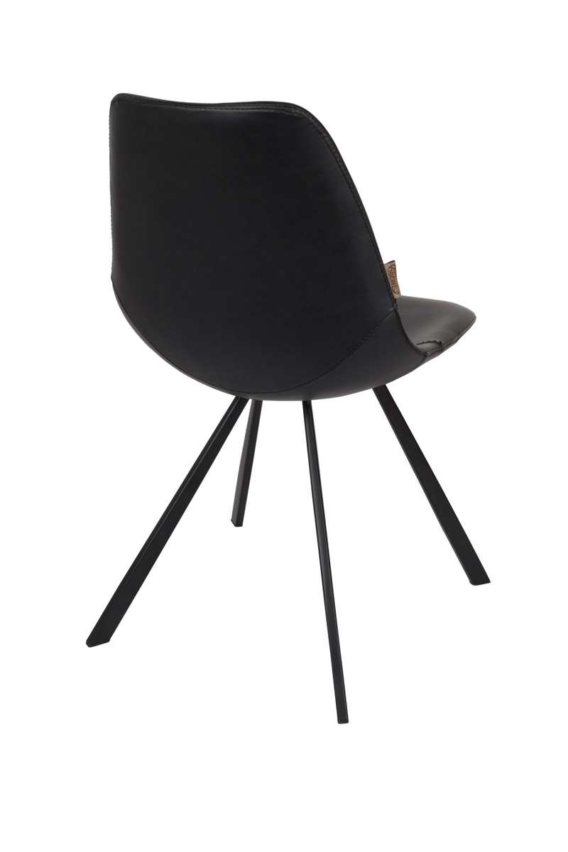 Leather Upholstered Dining Chairs (2) | Dutchbone Franky | Oroatrade.com