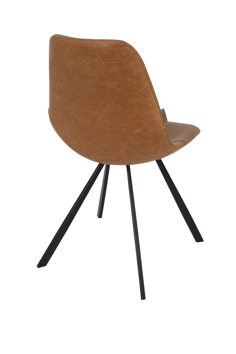 Leather Upholstered Dining Chairs (2) | Dutchbone Franky | Oroatrade.com