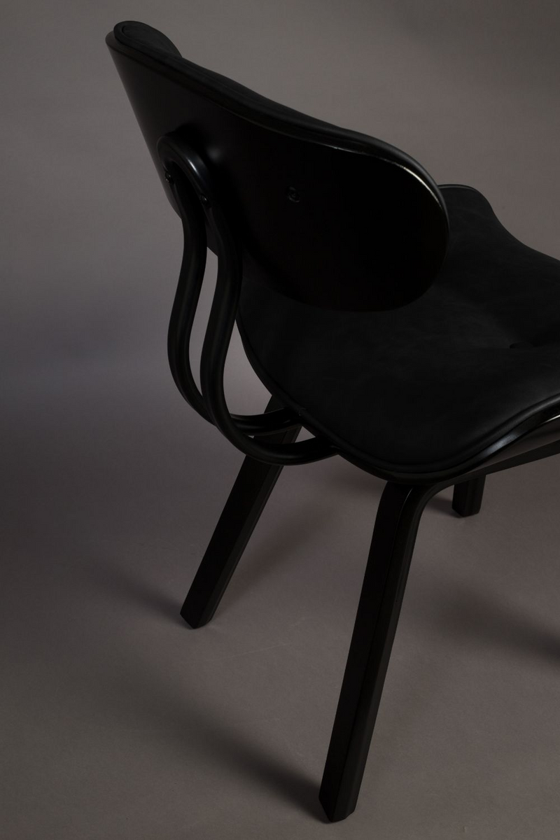 Black Tufted Dining Chair | Dutchbone Blackwood | Oroatrade.com