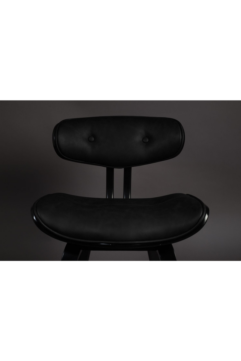 Black Tufted Dining Chair | Dutchbone Blackwood | Oroatrade.com