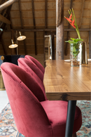 Fabric Upholstered Dining Chairs (2) | Dutchbone Barbara | Oroatrade.com