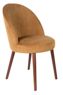 Fabric Upholstered Dining Chairs (2) | Dutchbone Barbara | Oroatrade.com