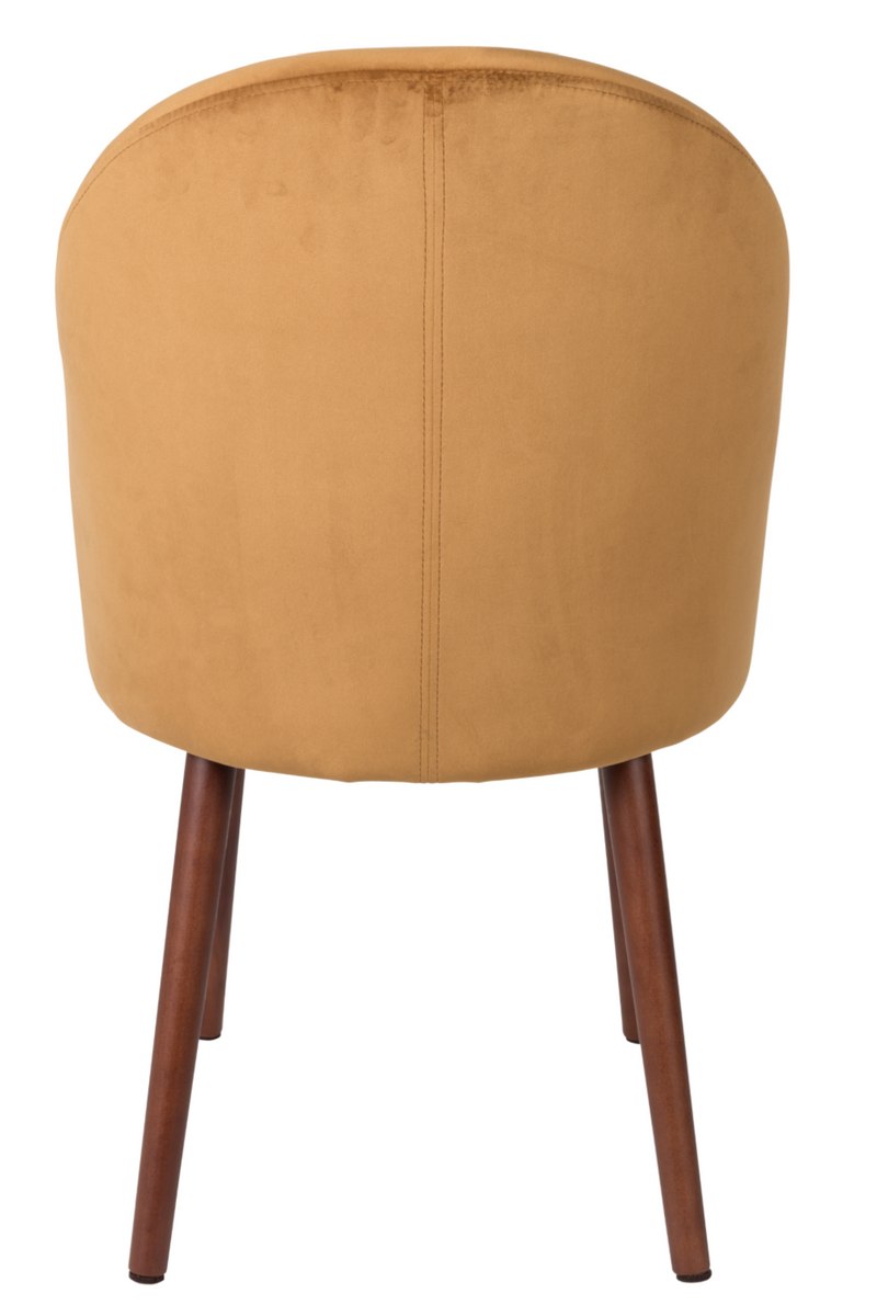 Camel Velvet Dining Chairs (2) | Dutchbone Barbara | Oroatrade.com