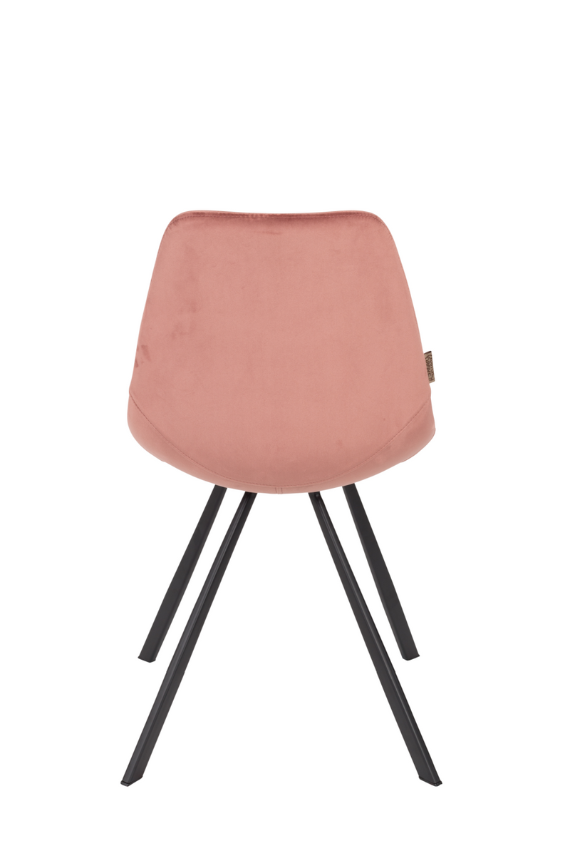 Velvet Upholstered Dining Chairs (2) | Dutchbone Franky | Oroatrade.com
