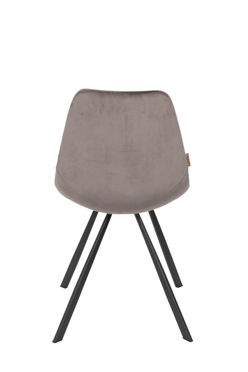 Velvet Upholstered Dining Chairs (2) | Dutchbone Franky | Oroatrade.com