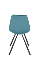 Velvet Upholstered Dining Chairs (2) | Dutchbone Franky | Oroatrade.com