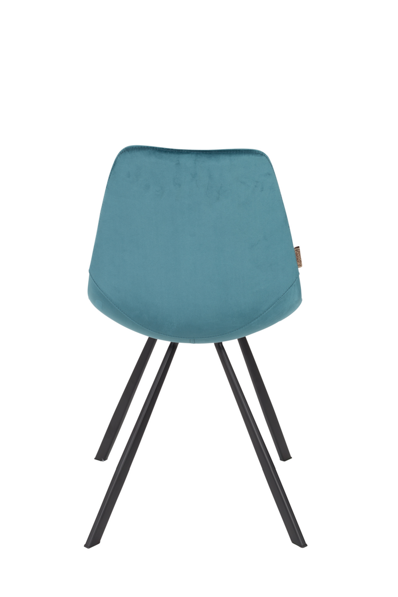 Velvet Upholstered Dining Chairs (2) | Dutchbone Franky | Oroatrade.com