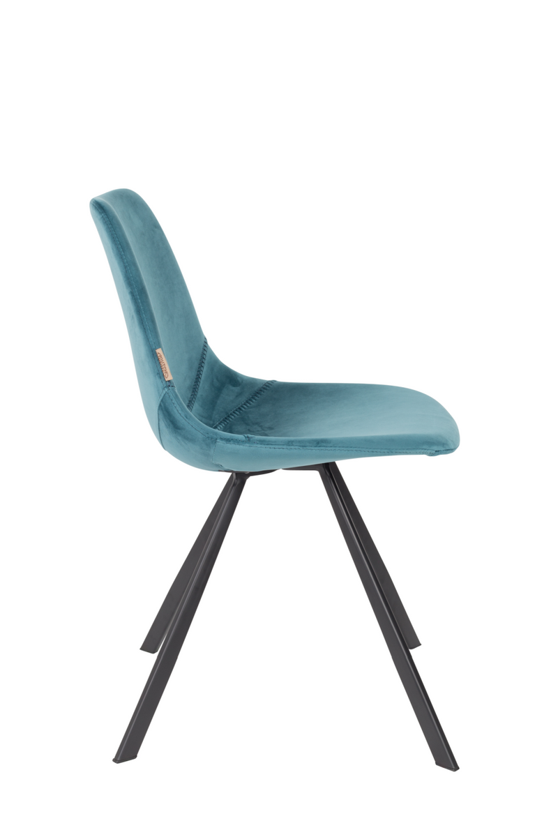 Velvet Upholstered Dining Chairs (2) | Dutchbone Franky | Oroatrade.com