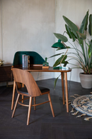 Mid-Modern Wooden Dining Chairs (2) | Dutchbone Talika | Oroatrade.com