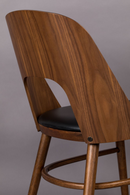 Mid-Modern Wooden Dining Chairs (2) | Dutchbone Talika | Oroatrade.com