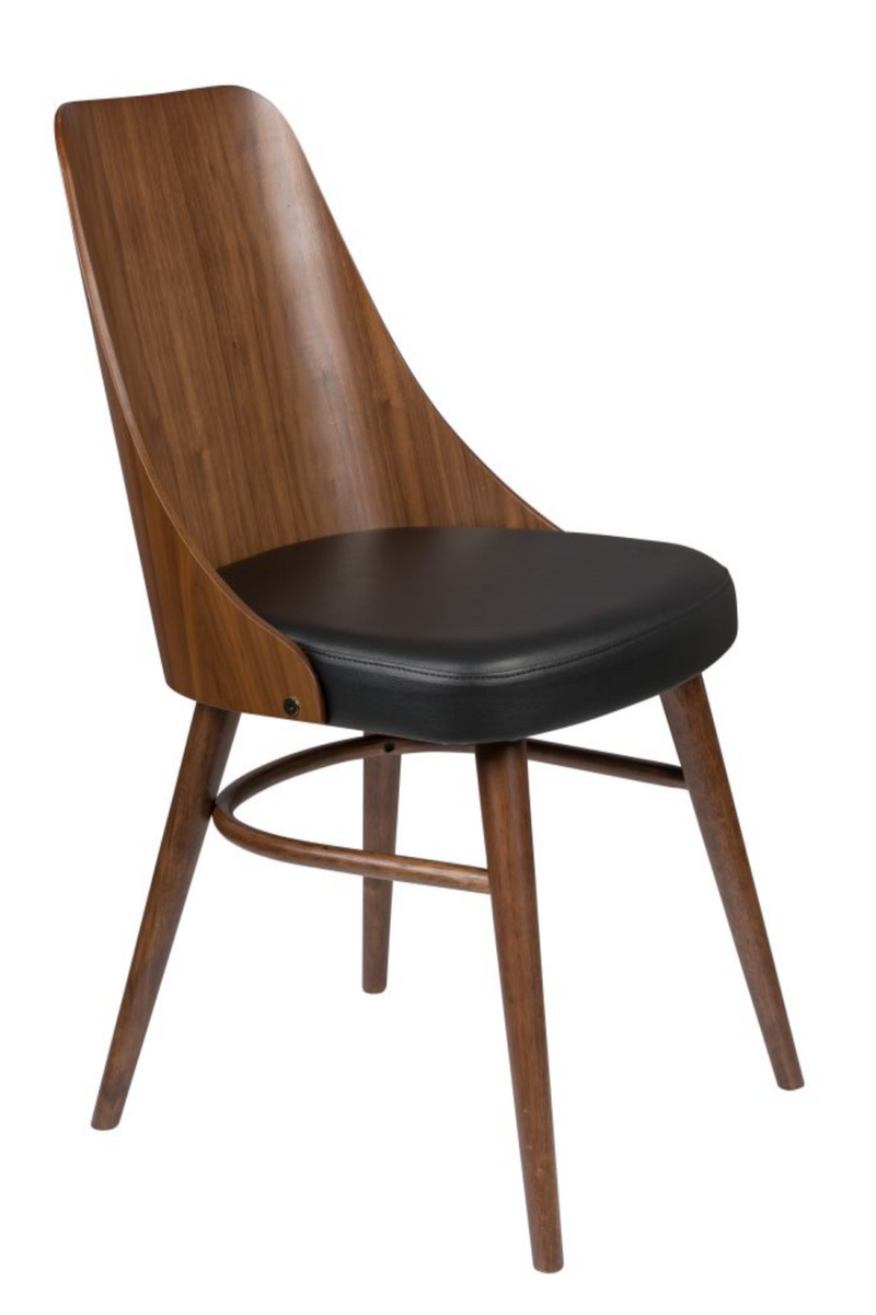 Wooden Backrest Dining Chairs (2) | Dutchbone Chaya | Oroatrade.com