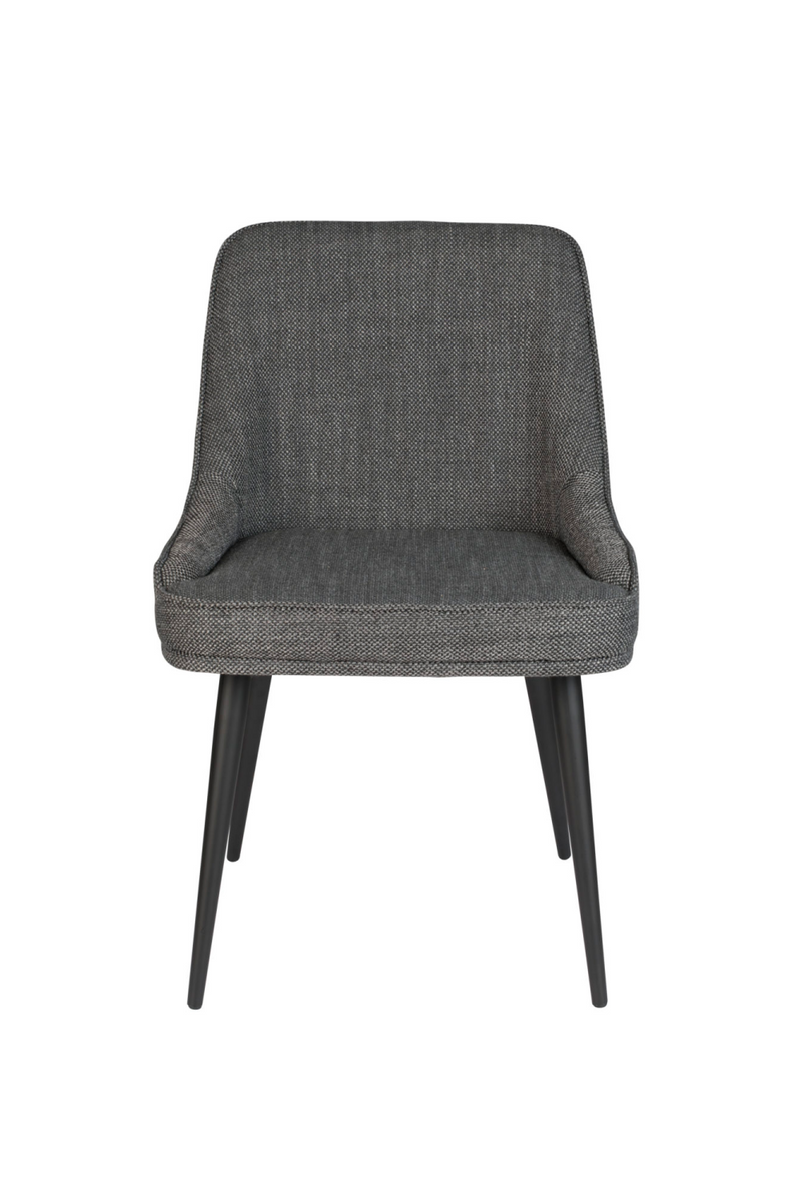 Minimalist Upholstered Dining Chairs (2) | Dutchbone Magnus | Oroatrade.com