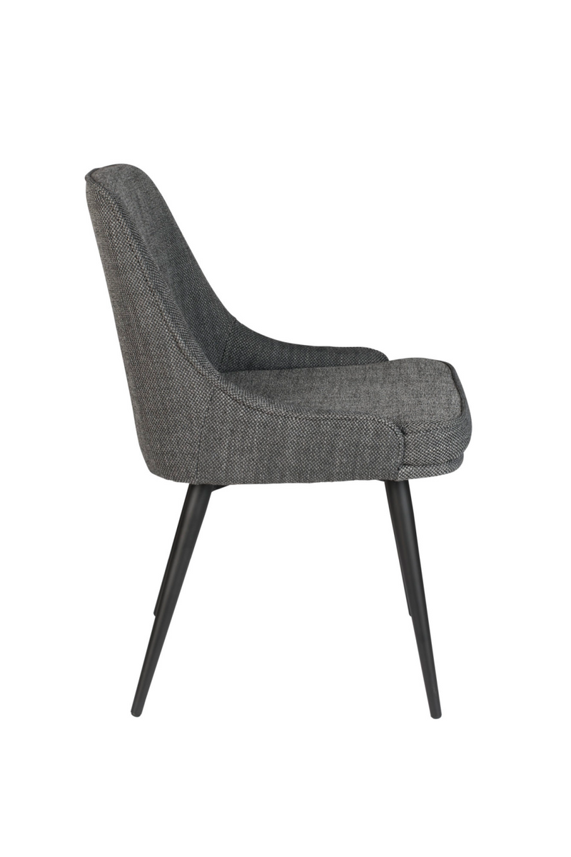 Minimalist Upholstered Dining Chairs (2) | Dutchbone Magnus | Oroatrade.com