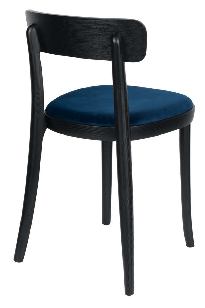 Blue Mid-Modern Dining Chairs (2) | Dutchbone Brandon | Oroatrade.com