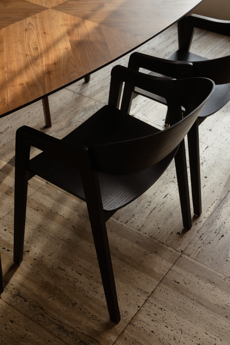 Beech Wood Dining Armchairs (2) | Dutchbone Westlake | Oroatrade.com