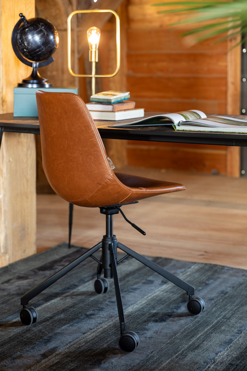 Vintage Leather Office Chair | Dutchbone Franky | Oroatrade.com
