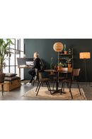 Black Counter Stools (2) | Dutchbone Franky | Oroatrade.com