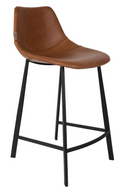 Brown Counter Stools (2) | Dutchbone Franky | Oroatrade.com
