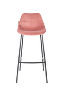 Velvet Upholstered Bar Stools (2) | Dutchbone Franky | Oroatrade.com