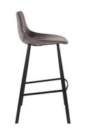 Velvet Upholstered Bar Stools (2) | Dutchbone Franky | Oroatrade.com