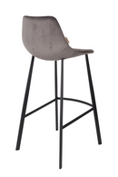 Velvet Upholstered Bar Stools (2) | Dutchbone Franky | Oroatrade.com