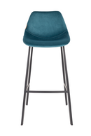 Velvet Upholstered Bar Stools (2) | Dutchbone Franky | Oroatrade.com