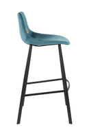 Velvet Upholstered Bar Stools (2) | Dutchbone Franky | Oroatrade.com