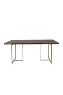 Vintage Brass Dining Table | Dutchbone Class | Oroatrade.com