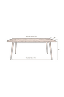 Walnut Dining Bench | Dutchbone Alagon | Oroatrade.com