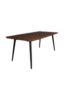 Walnut Veneer Dining Table | Dutchbone Alagon | Oroatrade.com