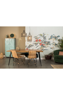 Walnut Veneer Dining Table | Dutchbone Alagon | Oroatrade.com