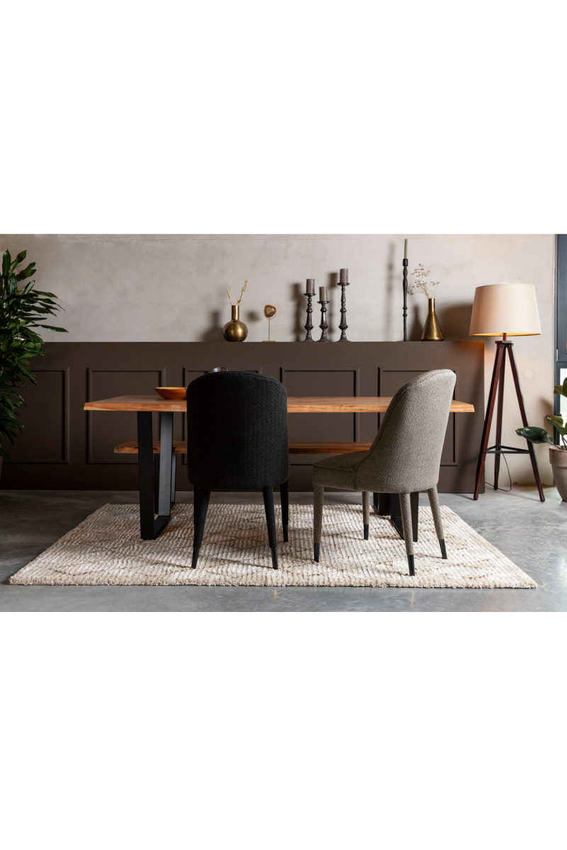 Solid Acacia Dining Table | Dutchbone Aka | Oroatrade.com