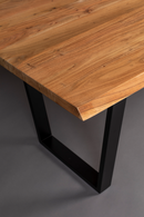Solid Acacia Dining Table | Dutchbone Aka | Oroatrade.com