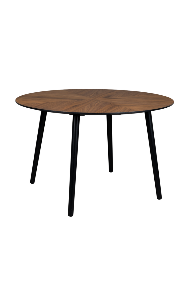 Round Wooden Dining Table | Dutchbone Clover | Oroatrade.com