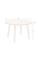 Rubber Wood Dining Table | Dutchbone Clover | Oroatrade.com