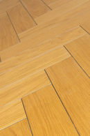 Wooden Herringbone Dining Table | Dutchbone Class | Oroatrade.com