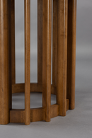 Round Oak Modern Dining Table | Dutchbone Barlet | Oroatrade.com