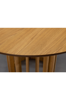 Round Oak Modern Dining Table | Dutchbone Barlet | Oroatrade.com