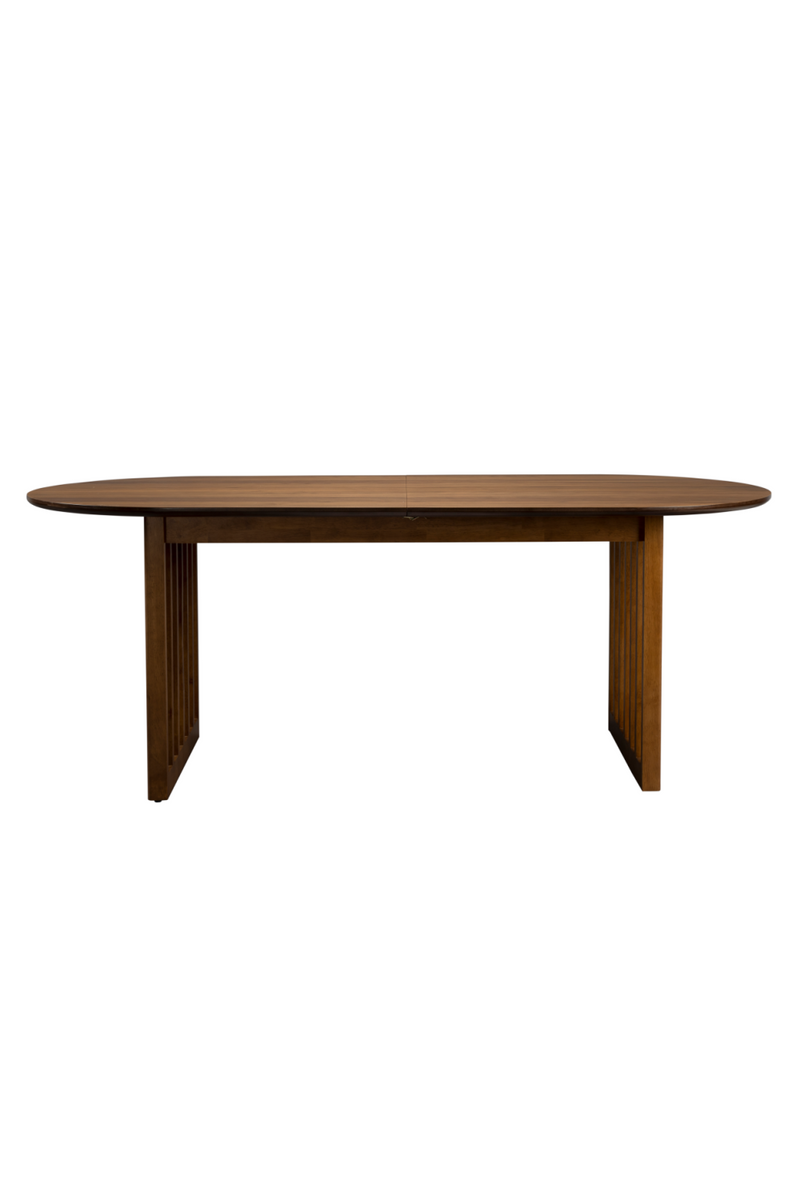 Oval Oak Adjustable Dining Table | Dutchbone Barlet | Oroatrade.com