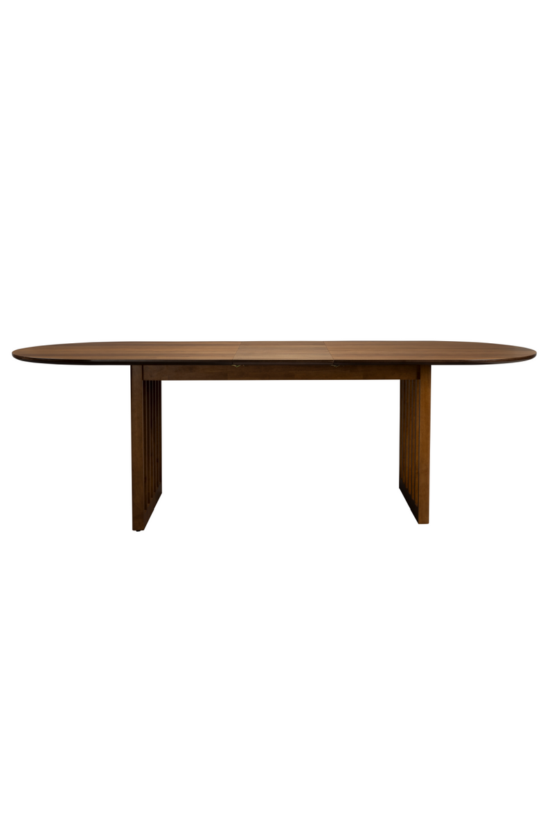 Oval Oak Adjustable Dining Table | Dutchbone Barlet | Oroatrade.com