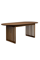 Oval Oak Adjustable Dining Table | Dutchbone Barlet | Oroatrade.com